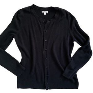 Croft & Barrow Black Cardigan Sweater